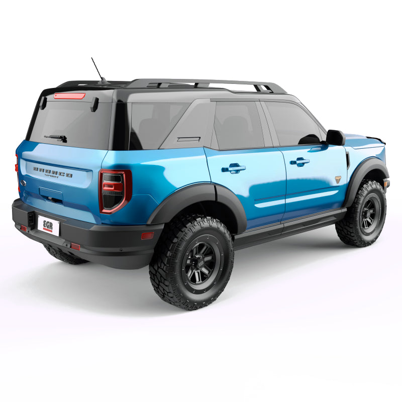 EGR 21-23 Ford Bronco Sport (Sport Utility) EGR Rugged Look Fender Flares (Set of 4) - Smooth Matte