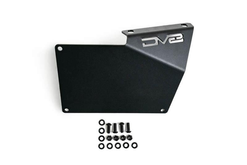 DV8 Offroad 21-22 Ford Bronco Factory Front Bumper License Relocation Bracket - Side - Corvette Realm