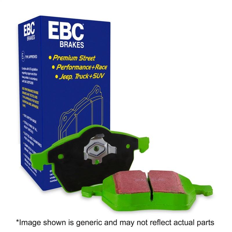 EBC 13+ Lexus ES300h 2.5 Hybrid Greenstuff Rear Brake Pads - Corvette Realm