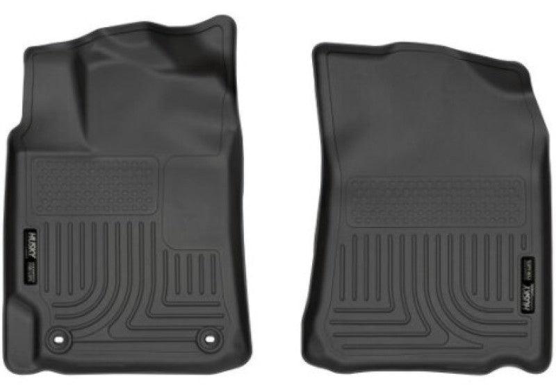 Husky Liners 12-17 Toyota Camry X-act Contour Series Front Floor Liners - Black - Corvette Realm