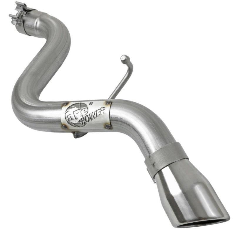 aFe MACH Force-Xp Axle-Back Exhaust System w/Polished Tip 18-20 Jeep Wrangler L4-2.0T / V6-3.6L - Corvette Realm