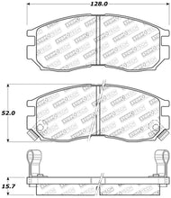 Load image into Gallery viewer, StopTech Performance 4/89-99 Mitsubishi Eclipse GST Front Brake Pads - Corvette Realm