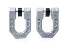 Load image into Gallery viewer, DV8 Offroad Elite Series D-Ring Shackles - Pair (Gray) - Corvette Realm