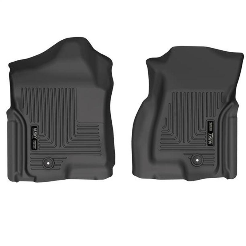 Husky Liners 02-06 Cadillac Escalade WeatherBeater Front Floor Liners (Black) - Corvette Realm