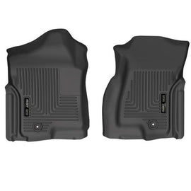 Husky Liners 02-06 Cadillac Escalade WeatherBeater Front Floor Liners (Black) - Corvette Realm