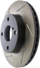 Load image into Gallery viewer, StopTech Power Slot 89-93 Mazda Miata SportStop Slotted Front Right Rotor - Corvette Realm
