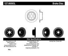 Load image into Gallery viewer, StopTech 07-10 GMC Sierra (w/ Rear Drum) / 07-09 GMC Yukon Rear Left Slotted &amp; Drilled Rotor - Corvette Realm