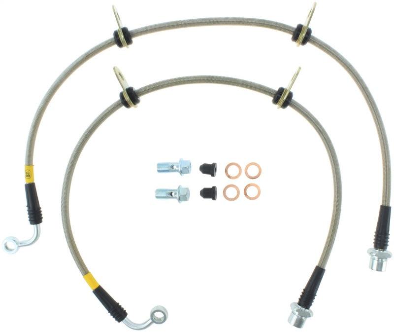 StopTech Stainless Steel Brake Line Kit - Front - Corvette Realm