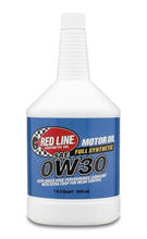 Load image into Gallery viewer, Red Line 0W30 Motor Oil - Quart - Corvette Realm