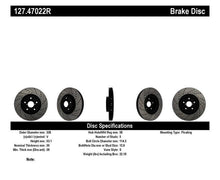 Load image into Gallery viewer, StopTech 05-10 Subaru Impreza WRX/STi Slotted &amp; Drilled Right Front Rotor - Corvette Realm