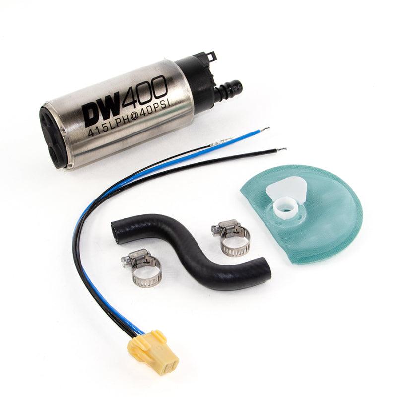 DeatschWerks 415LPH DW400 In-Tank Fuel Pump w/ 9-1044 Install Kit 85-97 Ford Mustang Cobra - Corvette Realm