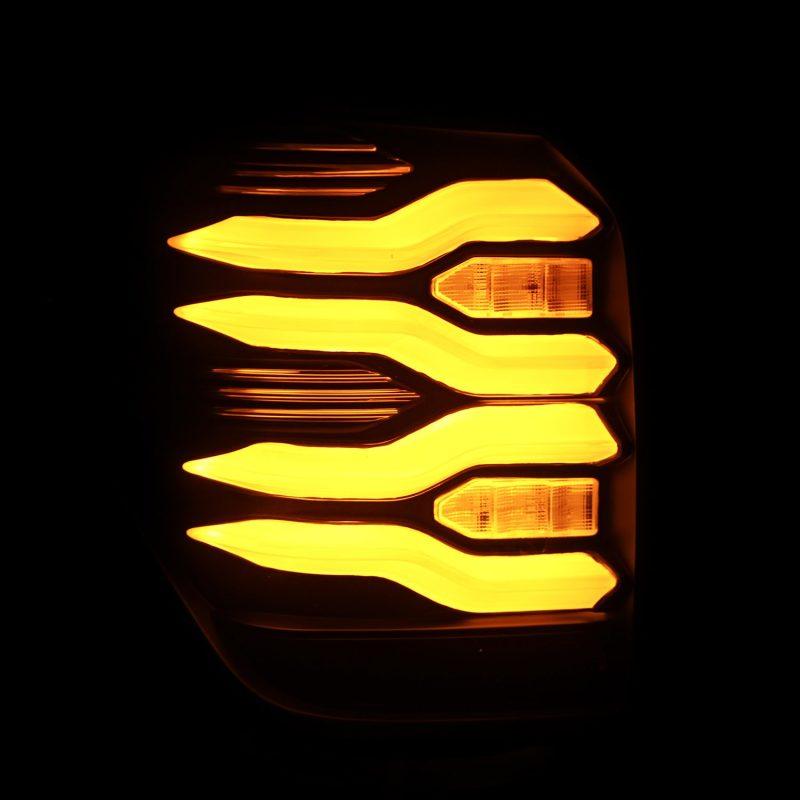 AlphaRex 10-21 Toyota 4Runner LUXX LED Taillights Blk w/Activ Light/Seq Signal - Corvette Realm