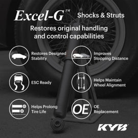 KYB 17-19 Honda CR-V / 20-22 Honda CR-V L4 1.5L (Exc. Hybrid) Excel-G Strut - Front Right