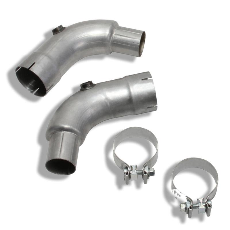 BBK 05-20 Dodge Challenger/Charger 6.1/6.2/6.4L Hemi 3in Catted High Flow Mid Pipe - Corvette Realm