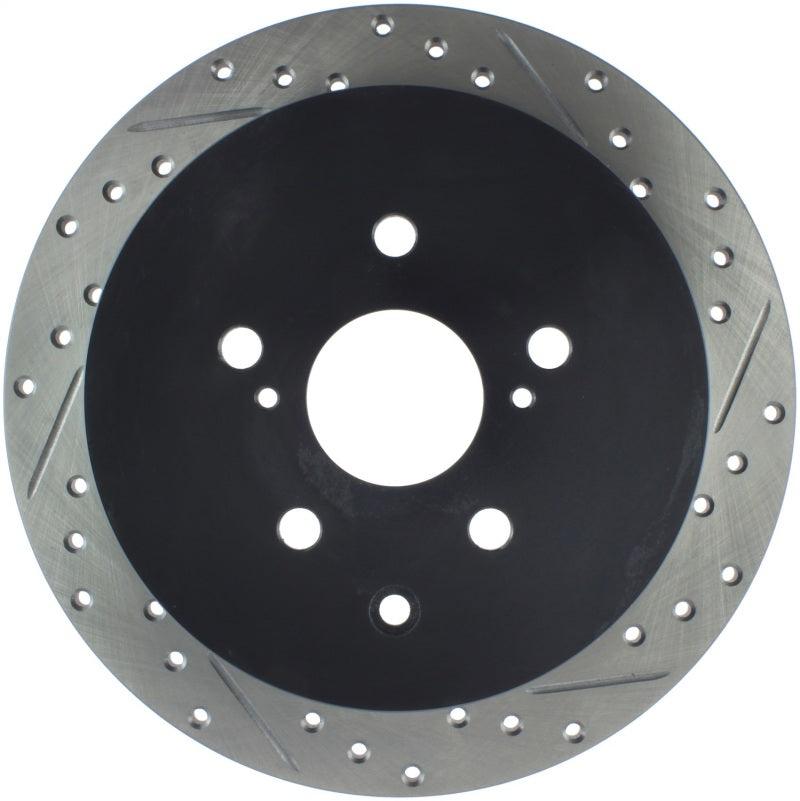 StopTech Sport Drilled & Slotted Rotor - Rear Left - Corvette Realm