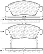 Load image into Gallery viewer, StopTech Street Touring 02-06 Acura RSX Type S / 93-95 Civic Coupe / 04-05 Civic Si - Corvette Realm