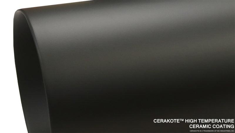 Corsa 2019 Ram 1500 5.7L Crew Cab w/ 57in or 76in Bed Cat-Back Dual Rr Exit 5in Blk Cerakote Tips - Corvette Realm