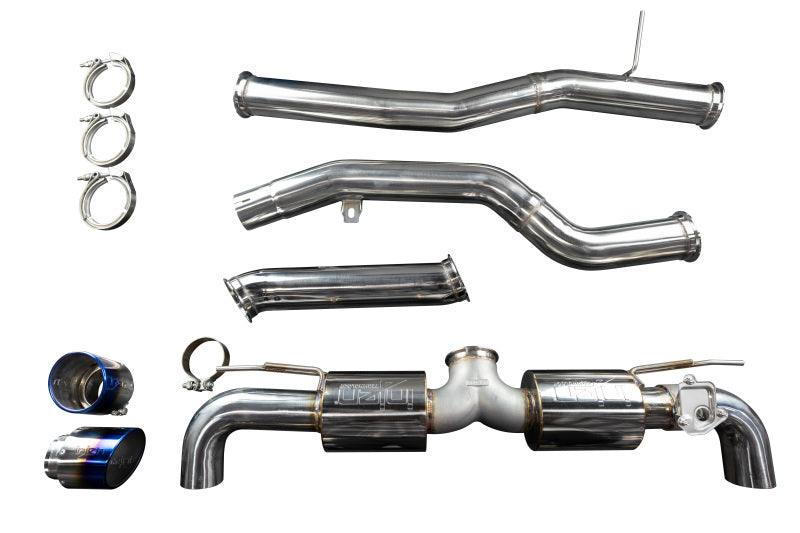 Injen 20-21 Toyota Supra 3.0L Turbo 6cyl SS Cat-Back Exhaust w/ Burnt Tips - Corvette Realm