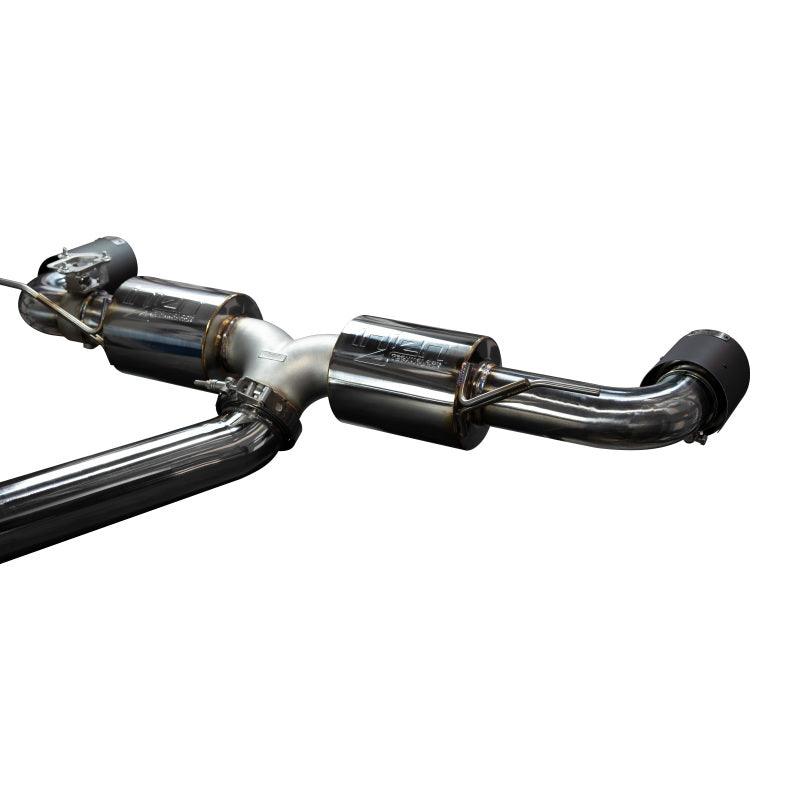 Injen 20-21 Toyota Supra 3.0L Turbo 6cyl SS Cat-Back Exhaust w/ Carbon Fiber Tips - Corvette Realm