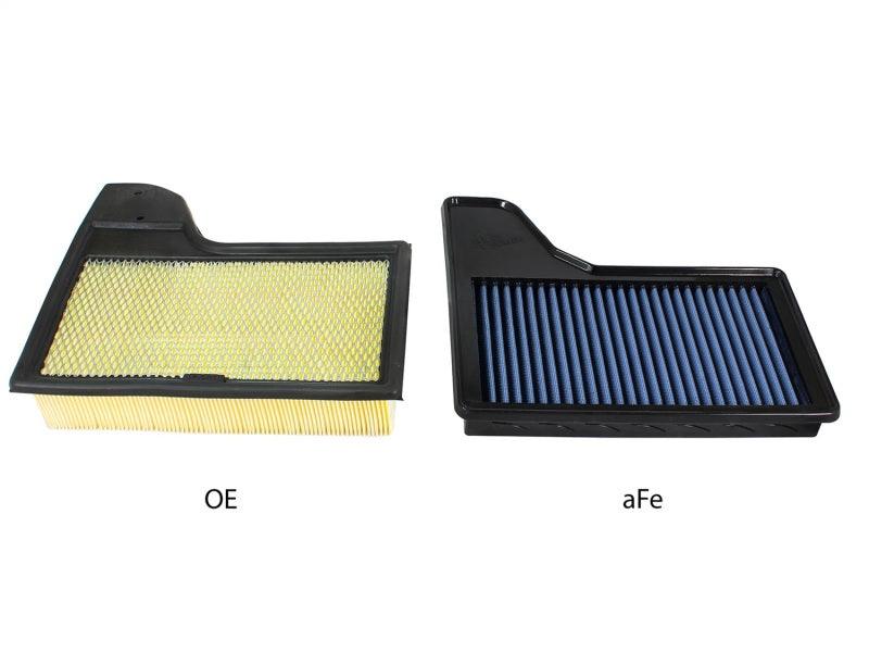 aFe MagnumFLOW OEM Replacement Air Filter PRO 5R 2015 Ford Mustang L4 / V6 / V8 - Corvette Realm