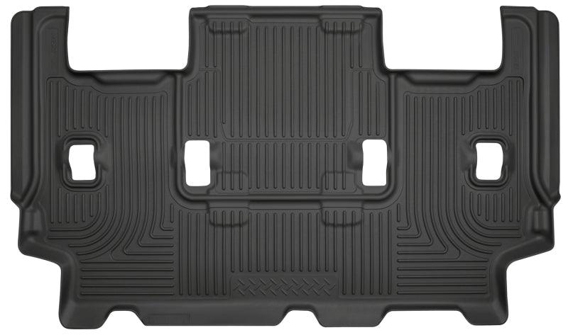 Husky Liners 07-10 Ford Expedition/Lincoln Navigator WeatherBeater 3rd Row Black Floor Liner - Corvette Realm