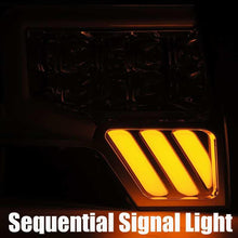 Load image into Gallery viewer, AlphaRex 09-14 Ford F-150 NOVA LED Proj Headlights Plank Style Gloss Black w/Activ Light/Seq Signal - Corvette Realm