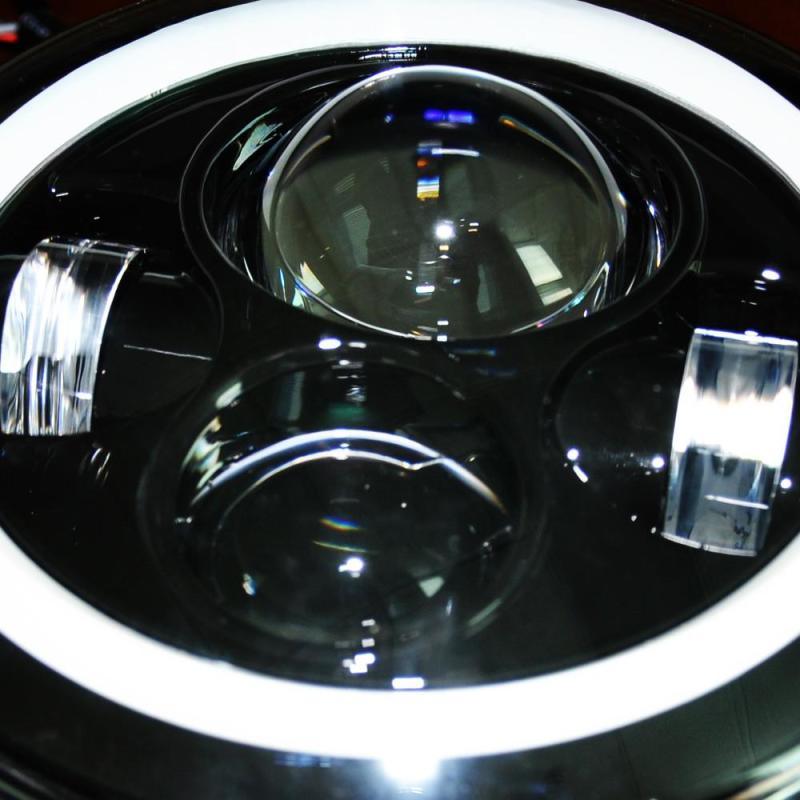 DV8 Offroad 07-18 Jeep Wrangler JK LED Projector Headlights - Corvette Realm