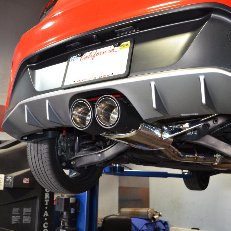 Injen 19-21 Hyundai Veloster L4 1.6L Turbo Performance Stainless Steel Axle Back Exhaust System - Corvette Realm