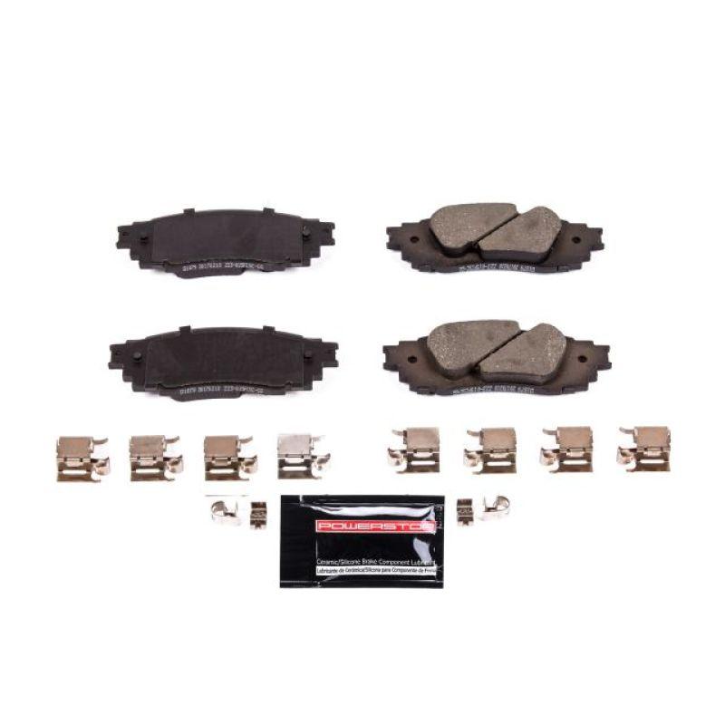 Power Stop 2019 Lexus ES300h Rear Z23 Evolution Sport Brake Pads w/Hardware - Corvette Realm