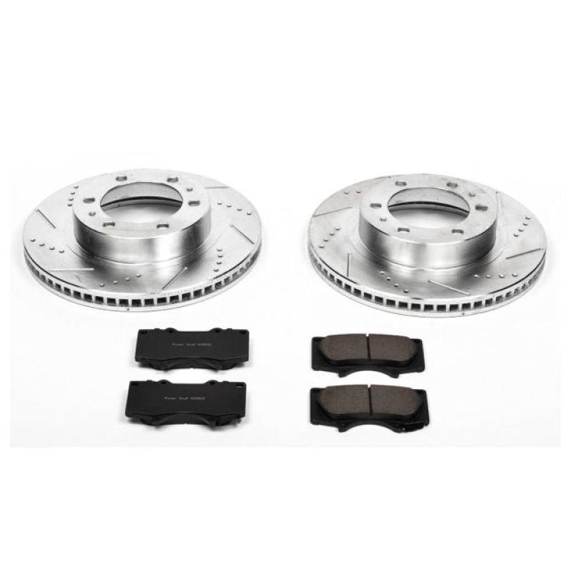 Power Stop 03-09 Toyota 4Runner Front Z23 Evolution Sport Brake Kit - Corvette Realm