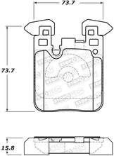 Load image into Gallery viewer, StopTech 12-15 BMW 335i Street Performance Rear Brake Pads - Corvette Realm