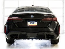 Load image into Gallery viewer, AWE BMW G90/G99 M5 Track Edition Catback Exhaust - Diamond Black Tips