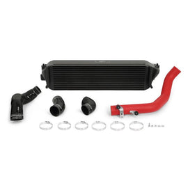 Mishimoto 2017+ Honda Civic Type R Intercooler Kit - Black Intercooler Red Pipes - Corvette Realm