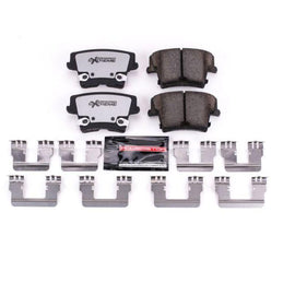 Power Stop 05-19 Chrysler 300 Rear Z26 Extreme Street Brake Pads w/Hardware - Corvette Realm