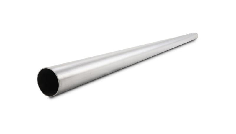 Vibrant 3in OD 304 Stainless Steel Brushed Straight Tubing - Corvette Realm