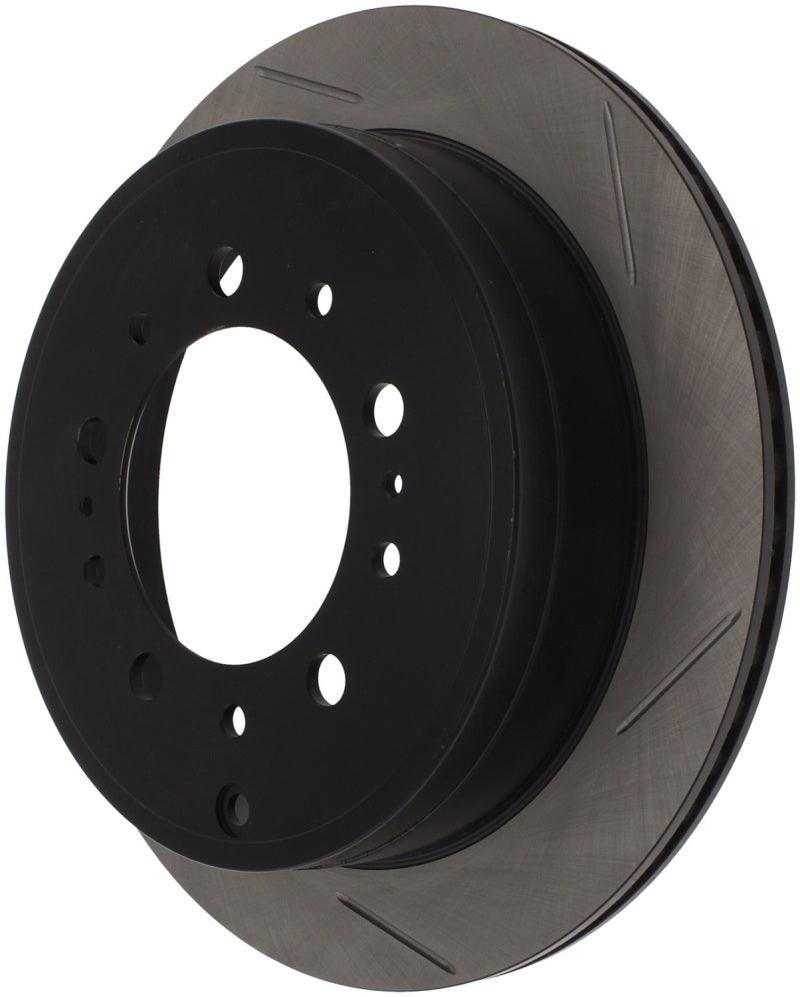 StopTech Power Slot 08-09 Lexus LX450/470/570 / 07-09 Toyota Tundra Slotted Left Rear Rotor - Corvette Realm