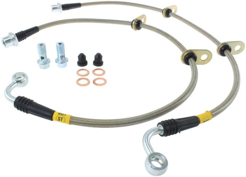 StopTech Stainless Steel Brake Line Kit - Front - Corvette Realm