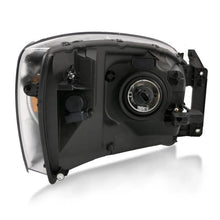 Load image into Gallery viewer, ANZO 2006-2009 Dodge Ram 1500 Crystal Headlight Black Amber - Corvette Realm