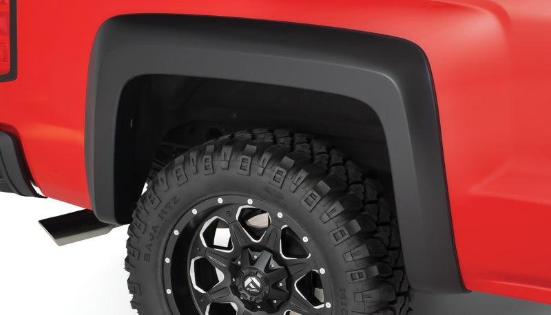 Bushwacker 04-12 GMC Canyon Extend-A-Fender Style Flares 2pc 61.1/72.8in Bed - Black - Corvette Realm