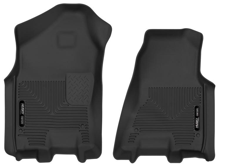 Husky Liners 2019 RAM 1500 Crew Cab/Quad Cab X-Act Contour Black Front Floor Liners - Corvette Realm