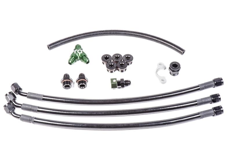 Radium Engineering Nissan VQ35DE Fuel Rail Plumbing Kit - Corvette Realm