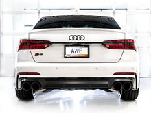 Load image into Gallery viewer, AWE Tuning 19-23 Audi C8 S6/S7 2.9T V6 AWD Touring Edition Exhaust - Diamond Black Tips - Corvette Realm
