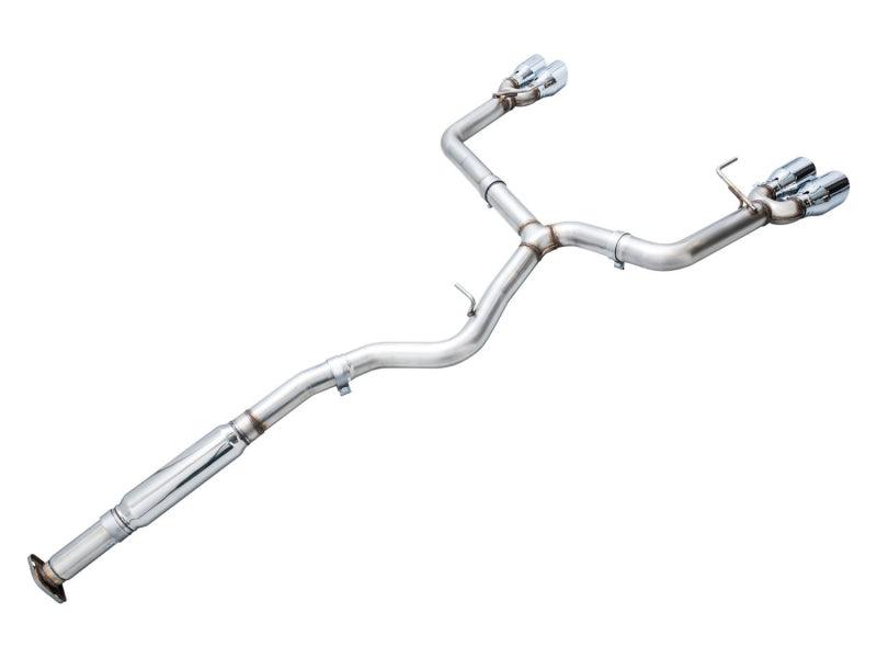 AWE Tuning 2022+ VB Subaru WRX Track Edition Exhaust - Chrome Silver Tips - Corvette Realm