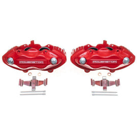 Power Stop 05-10 Chrysler 300 Front Red Calipers w/o Brackets - Pair - Corvette Realm