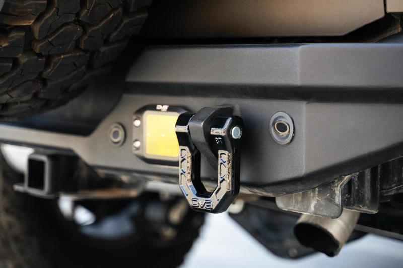 DV8 Offroad Elite Series D-Ring Shackles - Pair (Black) - Corvette Realm