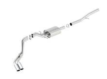 Load image into Gallery viewer, Borla 14-18 Silverado / Sierra 1500 EC Std/CC Short 143.5in WB ATAK Dual Rolled Side Exit Cat-Back Exhaust
