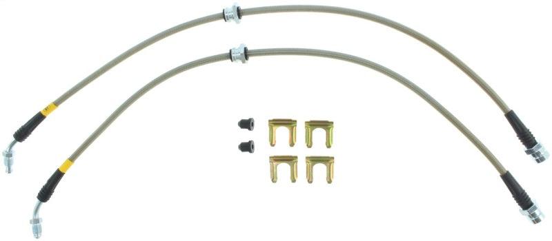 StopTech 04 VW Golf R32 AWD Front Stainless Steel Brake Line Kit - Corvette Realm