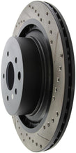 Load image into Gallery viewer, StopTech Infiniti G37 / Nissan 370Z SportStop Slotted &amp; Drilled Rear Left Rotor - Corvette Realm