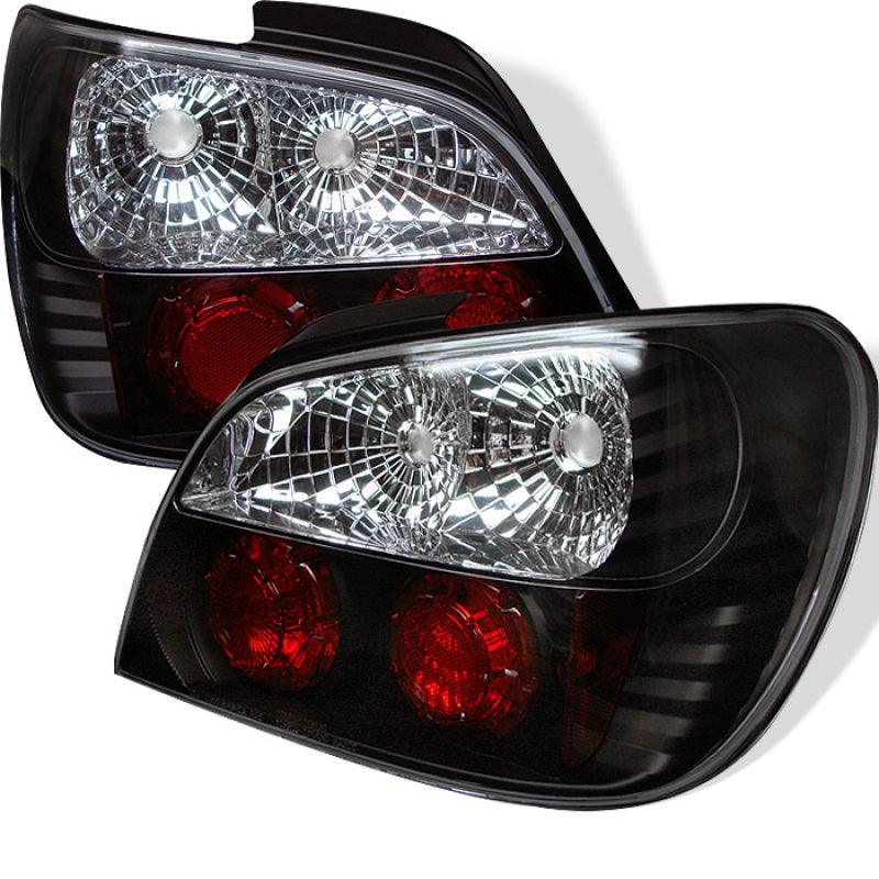 Spyder Subaru Impreza WRX/Sti 02-03 4Dr (Not Fit Wagon)Euro Style Tail Lights Black ALT-YD-SI01-BK - Corvette Realm