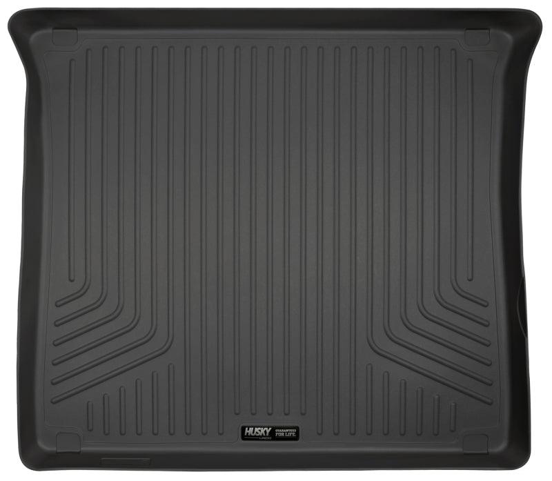 Husky Liners 11-12 Jeep Grand Cherokee WeatherBeater Black Rear Cargo Liner - Corvette Realm